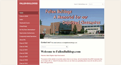 Desktop Screenshot of fallenbulldogs.com